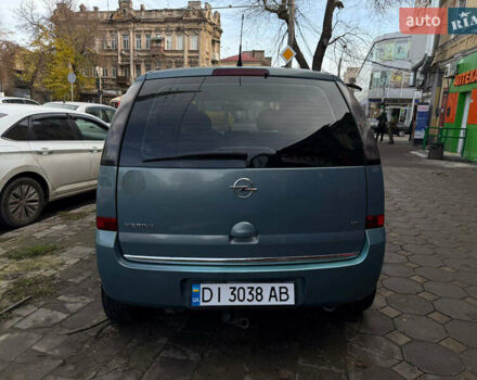 Зеленый Опель Мерива, объемом двигателя 1.6 л и пробегом 242 тыс. км за 4000 $, фото 3 на Automoto.ua