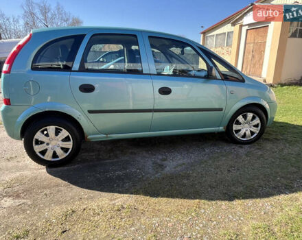 Зеленый Опель Мерива, объемом двигателя 1.6 л и пробегом 170 тыс. км за 2900 $, фото 3 на Automoto.ua