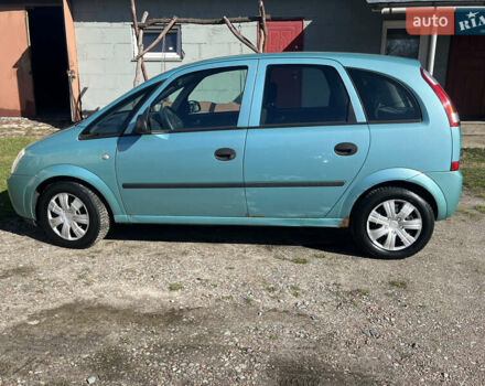 Зеленый Опель Мерива, объемом двигателя 1.6 л и пробегом 170 тыс. км за 2900 $, фото 4 на Automoto.ua