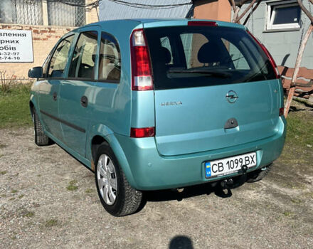 Зеленый Опель Мерива, объемом двигателя 1.6 л и пробегом 170 тыс. км за 2900 $, фото 6 на Automoto.ua