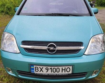 Зелений Опель Меріва, об'ємом двигуна 1.6 л та пробігом 169 тис. км за 4000 $, фото 1 на Automoto.ua
