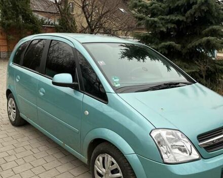 Зеленый Опель Мерива, объемом двигателя 1.4 л и пробегом 170 тыс. км за 3700 $, фото 8 на Automoto.ua