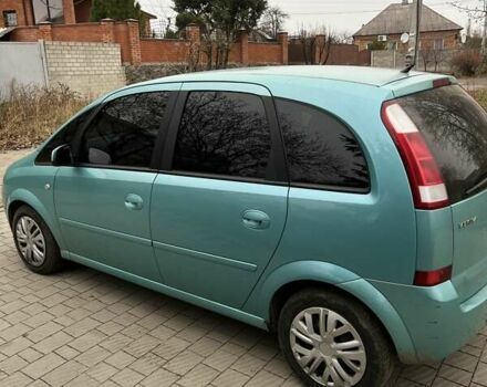 Зеленый Опель Мерива, объемом двигателя 1.4 л и пробегом 170 тыс. км за 3700 $, фото 3 на Automoto.ua
