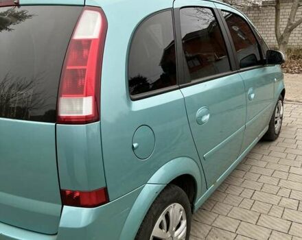 Зеленый Опель Мерива, объемом двигателя 1.4 л и пробегом 170 тыс. км за 3700 $, фото 6 на Automoto.ua