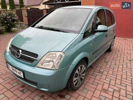 Зеленый Опель Мерива, объемом двигателя 1.6 л и пробегом 140 тыс. км за 4699 $, фото 1 на Automoto.ua