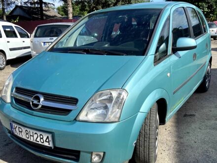 Опель Меріва 2004 у Запоріжжя на Automoto.ua Зелений Опель Меріва, об'ємом двигуна 1.6 л та пробігом 216 тис. км за 2100 $, фото 1 на Automoto.ua