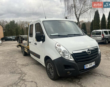 Белый Опель Movano, объемом двигателя 2.3 л и пробегом 550 тыс. км за 23500 $, фото 4 на Automoto.ua