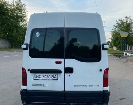 Белый Опель Movano, объемом двигателя 2.2 л и пробегом 435 тыс. км за 5499 $, фото 6 на Automoto.ua