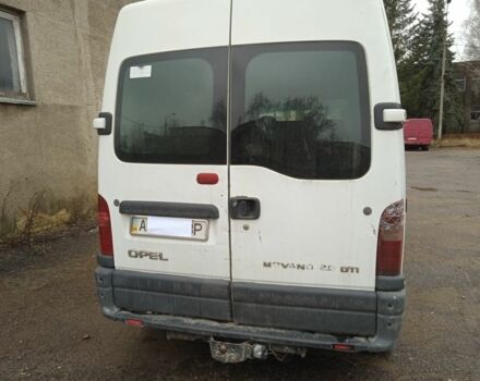 Белый Опель Movano, объемом двигателя 2.5 л и пробегом 450 тыс. км за 2126 $, фото 4 на Automoto.ua