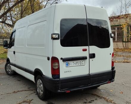 Белый Опель Movano, объемом двигателя 2.5 л и пробегом 556 тыс. км за 4390 $, фото 5 на Automoto.ua
