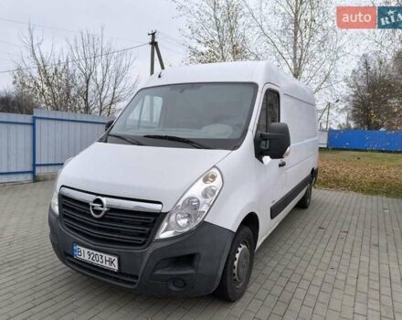 Белый Опель Movano, объемом двигателя 2.3 л и пробегом 217 тыс. км за 12250 $, фото 7 на Automoto.ua