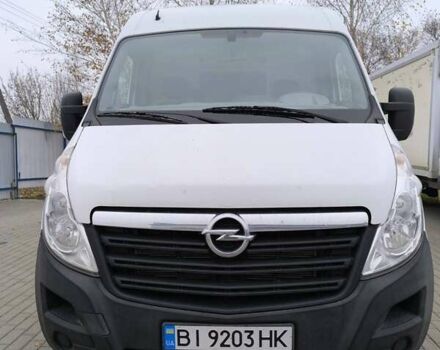 Белый Опель Movano, объемом двигателя 2.3 л и пробегом 217 тыс. км за 12250 $, фото 1 на Automoto.ua