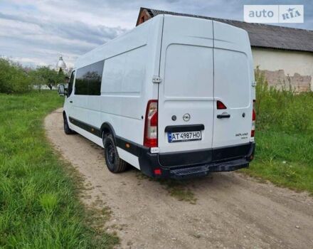 Белый Опель Movano, объемом двигателя 2.3 л и пробегом 135 тыс. км за 22500 $, фото 5 на Automoto.ua