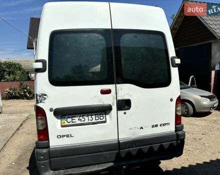 Белый Опель Movano, объемом двигателя 2.46 л и пробегом 400 тыс. км за 5200 $, фото 3 на Automoto.ua