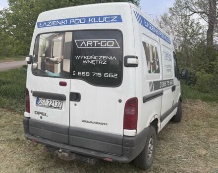 Белый Опель Movano, объемом двигателя 2.8 л и пробегом 435 тыс. км за 2600 $, фото 5 на Automoto.ua