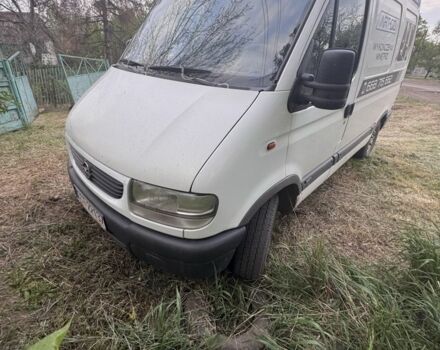 Белый Опель Movano, объемом двигателя 2.8 л и пробегом 435 тыс. км за 2600 $, фото 1 на Automoto.ua