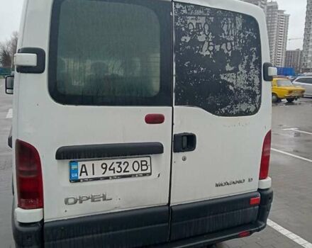 Белый Опель Movano, объемом двигателя 2.5 л и пробегом 450 тыс. км за 3999 $, фото 14 на Automoto.ua