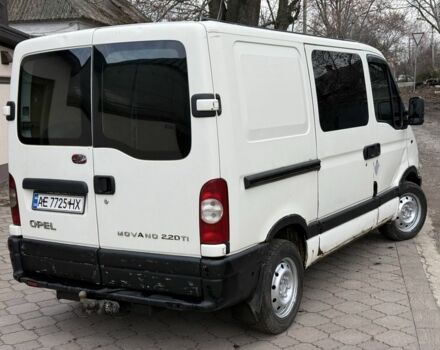 Білий Опель Movano, об'ємом двигуна 2.2 л та пробігом 555 тис. км за 2500 $, фото 4 на Automoto.ua
