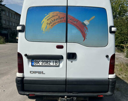 Білий Опель Movano, об'ємом двигуна 2.19 л та пробігом 290 тис. км за 4500 $, фото 4 на Automoto.ua