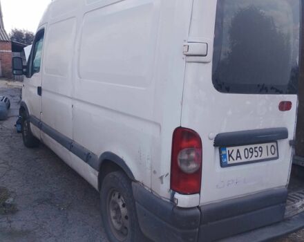 Білий Опель Movano, об'ємом двигуна 2.2 л та пробігом 500 тис. км за 4500 $, фото 3 на Automoto.ua