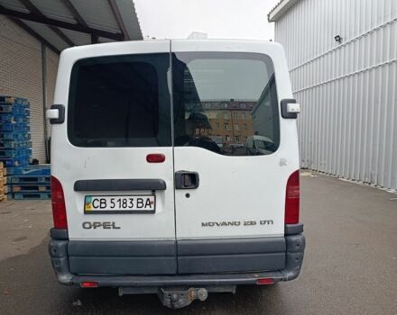 Опель Movano 2002 в Киеве на Automoto.ua Белый Опель Movano, объемом двигателя 2.5 л и пробегом 457 тыс. км за 4000 $, фото 2 на Automoto.ua