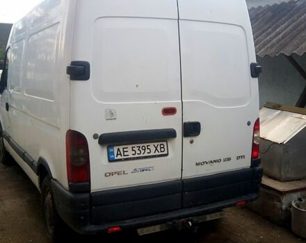 Белый Опель Movano, объемом двигателя 2.5 л и пробегом 400 тыс. км за 6200 $, фото 3 на Automoto.ua