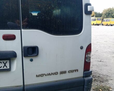Белый Опель Movano, объемом двигателя 2.5 л и пробегом 419 тыс. км за 6700 $, фото 10 на Automoto.ua