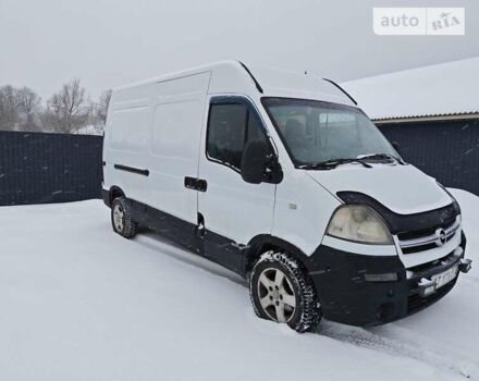 Белый Опель Movano, объемом двигателя 2.5 л и пробегом 380 тыс. км за 6600 $, фото 6 на Automoto.ua