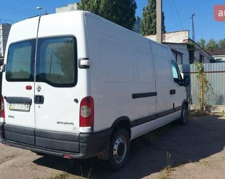 Белый Опель Movano, объемом двигателя 2.5 л и пробегом 670 тыс. км за 7500 $, фото 5 на Automoto.ua