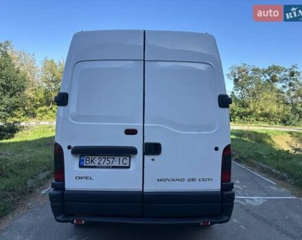 Білий Опель Movano, об'ємом двигуна 2.46 л та пробігом 464 тис. км за 5999 $, фото 9 на Automoto.ua