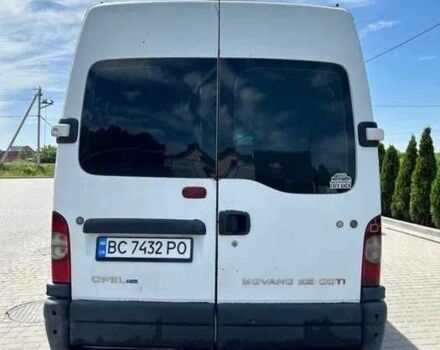 Белый Опель Movano, объемом двигателя 2.5 л и пробегом 844 тыс. км за 23303 $, фото 7 на Automoto.ua