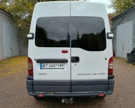 Белый Опель Movano, объемом двигателя 2.5 л и пробегом 440 тыс. км за 6900 $, фото 4 на Automoto.ua