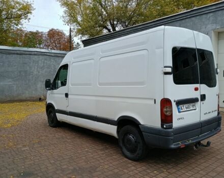Белый Опель Movano, объемом двигателя 2.5 л и пробегом 440 тыс. км за 6900 $, фото 3 на Automoto.ua