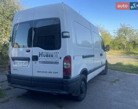 Білий Опель Movano, об'ємом двигуна 2.46 л та пробігом 41 тис. км за 7700 $, фото 13 на Automoto.ua