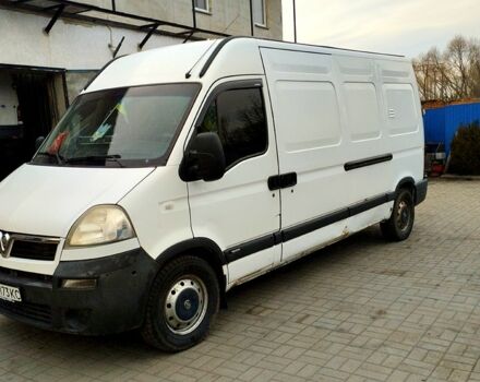 Белый Опель Movano, объемом двигателя 2.5 л и пробегом 490 тыс. км за 6600 $, фото 2 на Automoto.ua