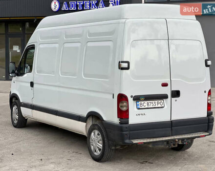 Білий Опель Movano, об'ємом двигуна 2.5 л та пробігом 641 тис. км за 10500 $, фото 6 на Automoto.ua