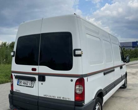 Белый Опель Movano, объемом двигателя 2.5 л и пробегом 785 тыс. км за 7500 $, фото 8 на Automoto.ua