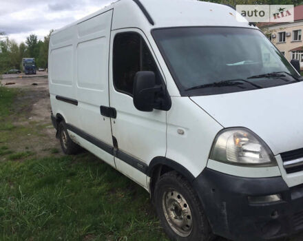 Белый Опель Movano, объемом двигателя 2.46 л и пробегом 414 тыс. км за 5800 $, фото 2 на Automoto.ua