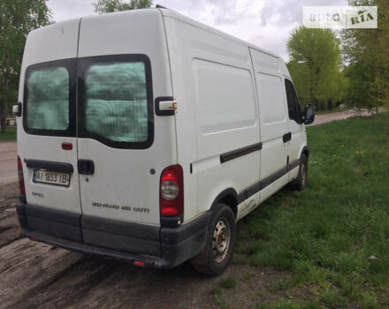 Белый Опель Movano, объемом двигателя 2.46 л и пробегом 414 тыс. км за 5800 $, фото 4 на Automoto.ua