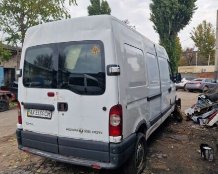 Белый Опель Movano, объемом двигателя 2.5 л и пробегом 240 тыс. км за 1999 $, фото 2 на Automoto.ua