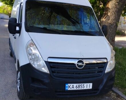Белый Опель Movano, объемом двигателя 2.3 л и пробегом 318 тыс. км за 9800 $, фото 1 на Automoto.ua