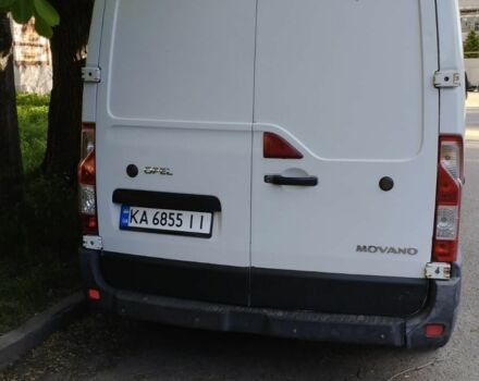 Белый Опель Movano, объемом двигателя 2.3 л и пробегом 318 тыс. км за 9800 $, фото 3 на Automoto.ua