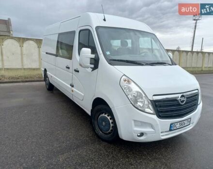 Белый Опель Movano, объемом двигателя 2.3 л и пробегом 345 тыс. км за 14590 $, фото 3 на Automoto.ua
