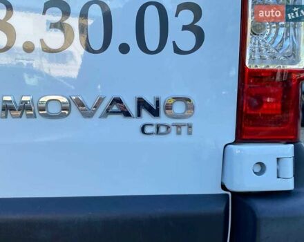 Белый Опель Movano, объемом двигателя 2.3 л и пробегом 265 тыс. км за 15600 $, фото 14 на Automoto.ua