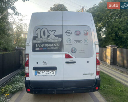 Белый Опель Movano, объемом двигателя 2.3 л и пробегом 282 тыс. км за 14999 $, фото 3 на Automoto.ua