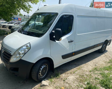 Белый Опель Movano, объемом двигателя 2.3 л и пробегом 345 тыс. км за 14000 $, фото 3 на Automoto.ua