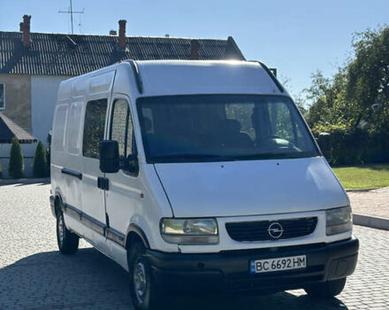 Белый Опель Movano, объемом двигателя 2.8 л и пробегом 521 тыс. км за 5100 $, фото 2 на Automoto.ua