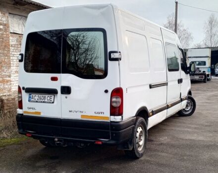 Белый Опель Movano, объемом двигателя 2.5 л и пробегом 603 тыс. км за 5800 $, фото 13 на Automoto.ua