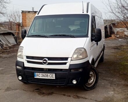Белый Опель Movano, объемом двигателя 2.5 л и пробегом 603 тыс. км за 5800 $, фото 1 на Automoto.ua