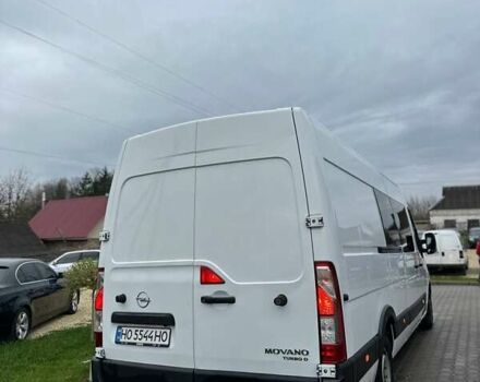 Білий Опель Movano, об'ємом двигуна 2.3 л та пробігом 290 тис. км за 20500 $, фото 20 на Automoto.ua
